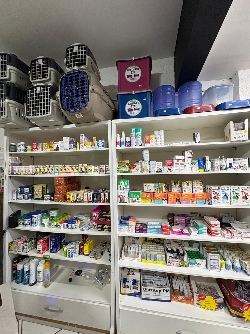 Produtos veterinários e acessórios